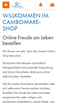 Mobile Screenshot of cambomare-shop.de